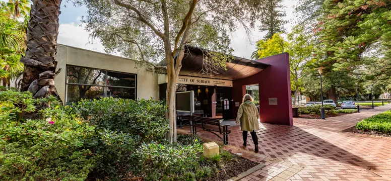 Admin building garden 9