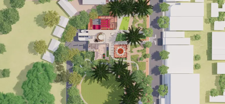 Aerial Civic view