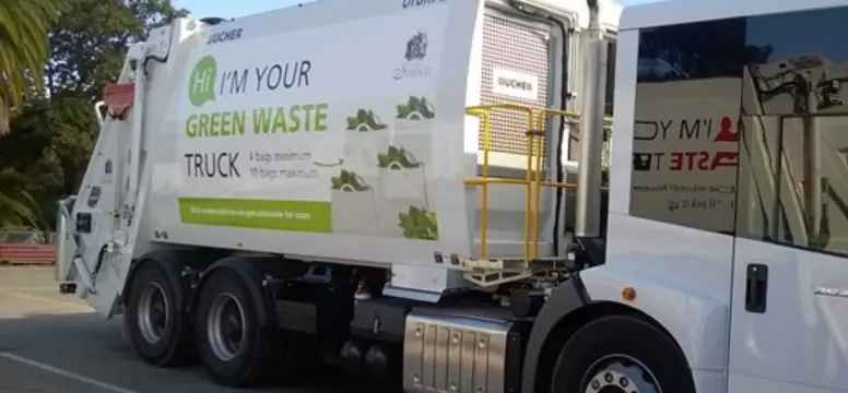 Green waste truck