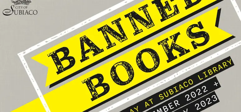 Banned books decal