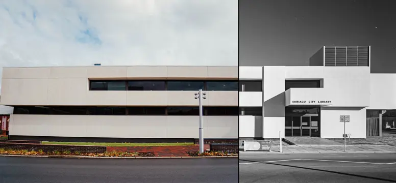 Library montage