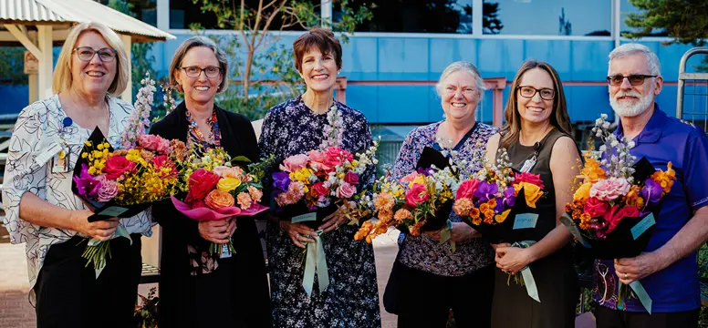 Blooms donated to hospital