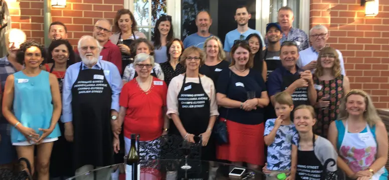 Sadlier Street residents community gathering