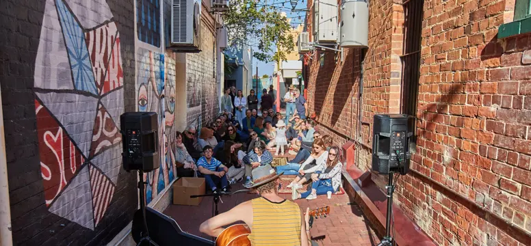 Suburban Vibes Hiddlestone Laneway