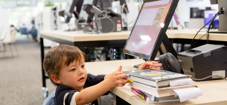Subiaco Library toddler