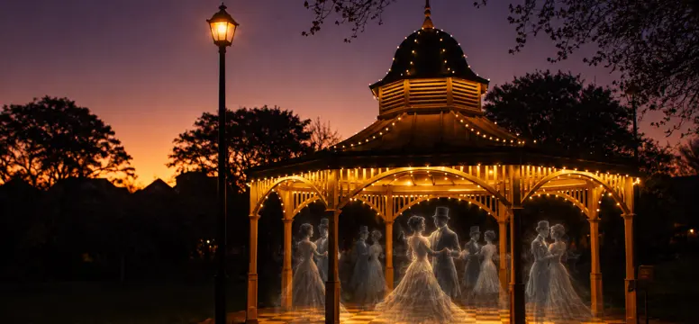 Ghosts In The Rotunda Market Square Park