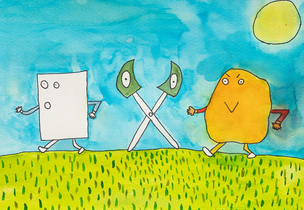 Rock…Paper…Scissors…Chase! 