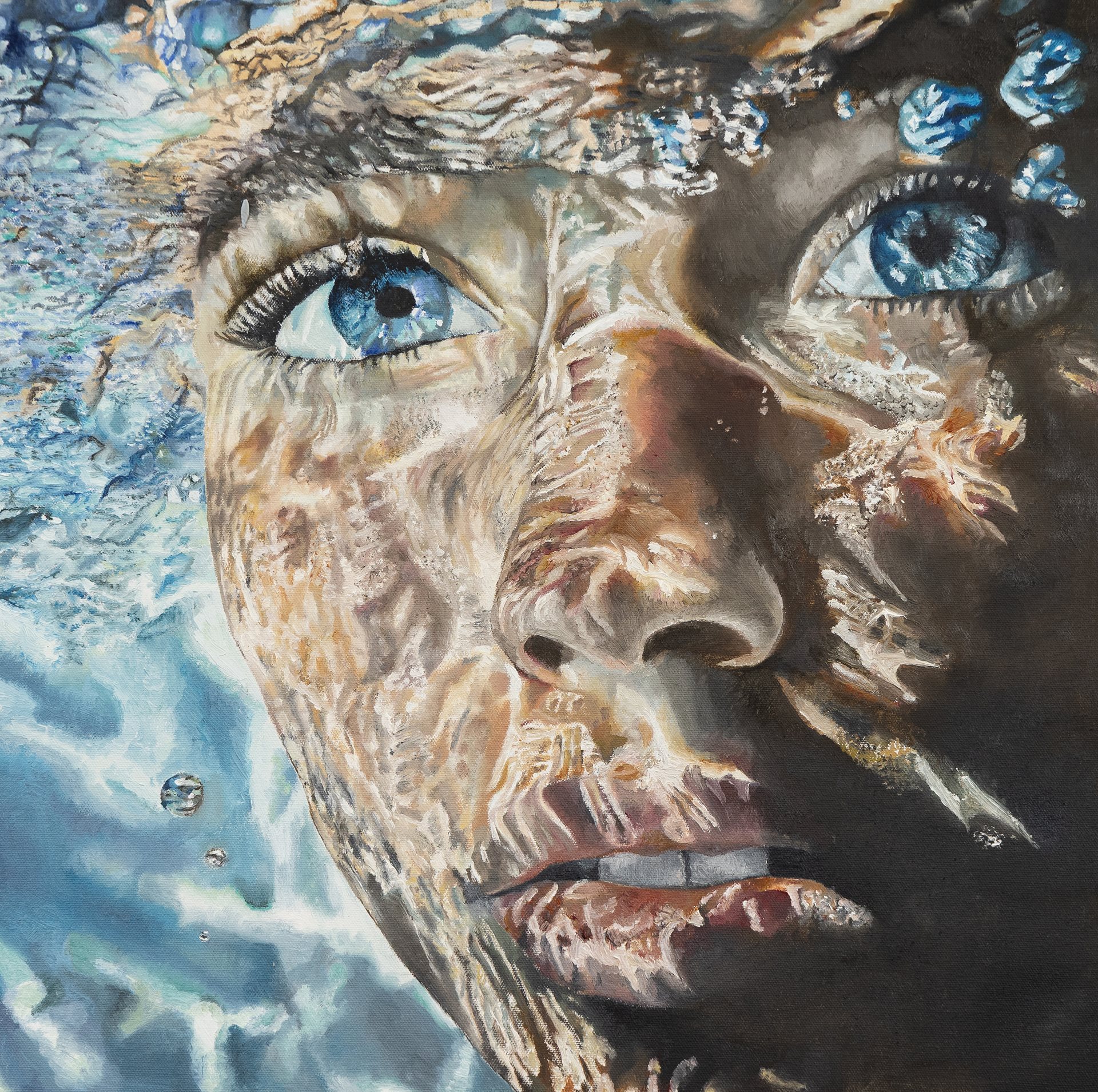 Submerged